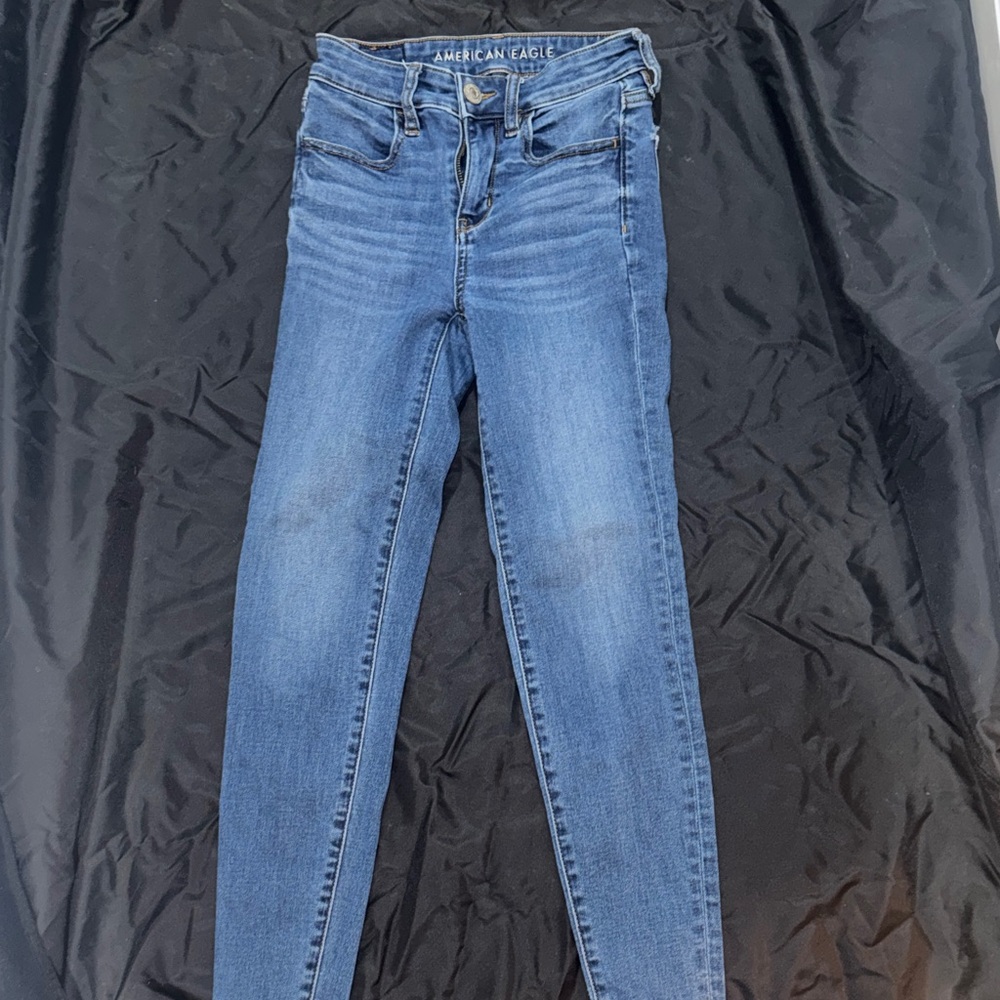 American Eagle Outfitters Women's Classic Blue Skinny Jeans